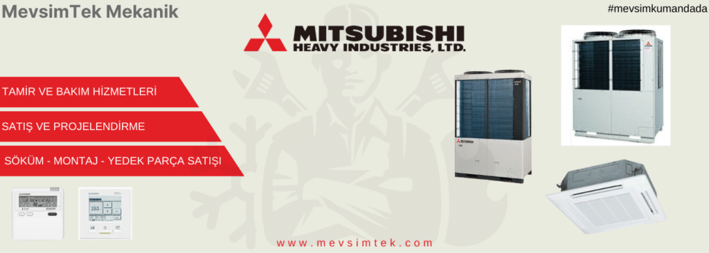 mitsubishi heavy vrf klima servisi