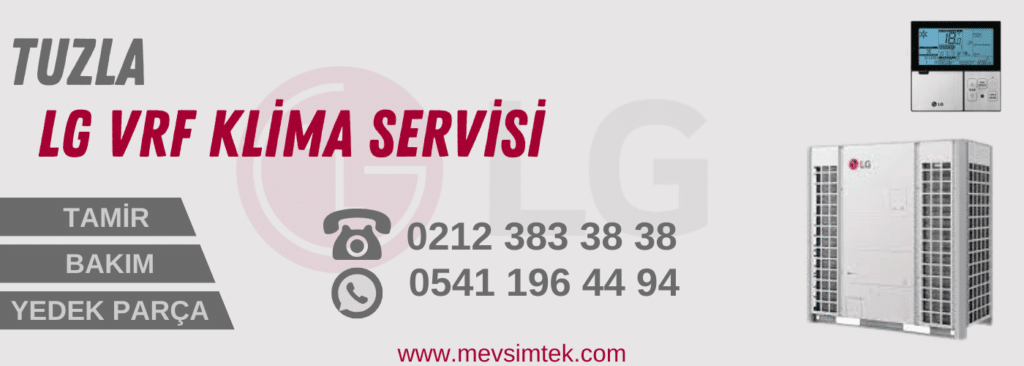 tuzla lg vrf klima servisi