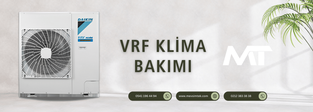 vrf klima bakımı