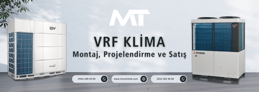 vrf klima montajı